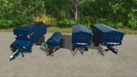 Lizard Tardis Trailers Pack v1.1 for FS25