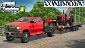 Brandt 1124 Deckover Trailer for FS25