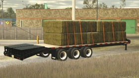 Brandt 1124 Deckover Trailer for FS25