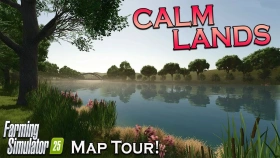 Calm Lands Map for FS25
