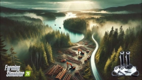 Ever Green Coast Map for FS25
