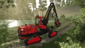 Komatsu Harvester 911 for FS25
