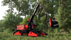 Komatsu Harvester 911 for FS25