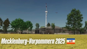 Mecklenburg Vorpommern Map for FS25