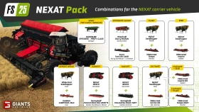 NEXAT PACK launched for Farming Simulator 25