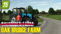 Oak Bridge Farm Map for FS25