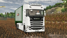 Scania S Hooklift Truck for FS25