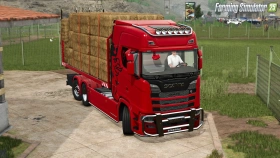 Scania S Hooklift Truck for FS25