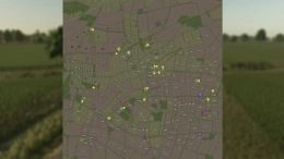 Schwesing Bahnhof Map for FS25