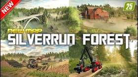 Silverrun Forest Map for FS25