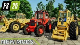 Volvo Pack Tractors By Giants Software for FS25