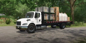 Freightliner M2 Stakebed for FS25