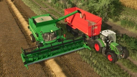 John Deere T-Series + 600X Headers for FS25