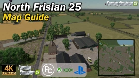 North Frisian 25 Map for FS25