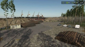 Ponderosa Pine Forest Map for FS25