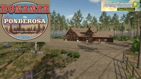 Ponderosa Pine Forest Map for FS25