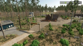 Ponderosa Pine Forest Map for FS25