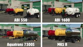 Tanker Trailer Pack for FS25