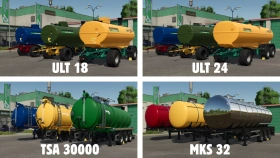 Tanker Trailer Pack for FS25