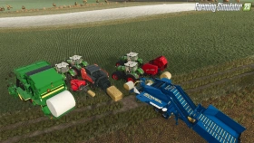 Unload Bales Early for FS25