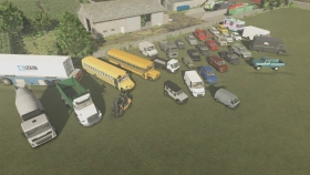 Vehicle Pack Placeables for FS25