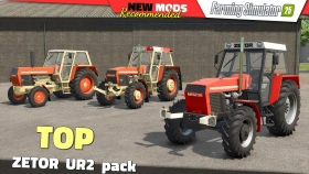 Zetor UR2 Pack Tractors for FS25