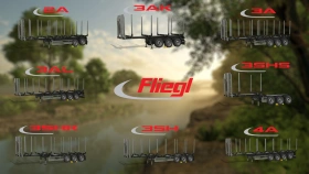 Fliegl Timber Runner Pack for FS25