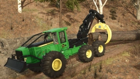 John Deere 768L-II SwingBoom for FS25
