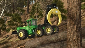 John Deere 768L-II SwingBoom for FS25