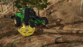 John Deere 768L-II SwingBoom for FS25