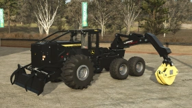 John Deere 768L-II SwingBoom for FS25