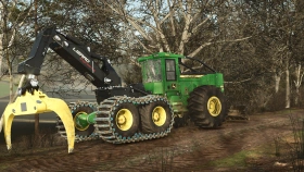 John Deere 768L-II SwingBoom for FS25