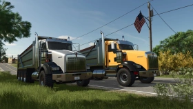 Kenworth T800 Dumper Truck for FS25