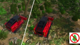 LIZARD Trex600 Stump Removal Machine for FS25
