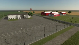 Prairie Farm Michigan Map for FS25