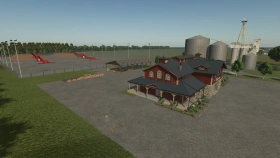 Prairie Farm Michigan Map for FS25