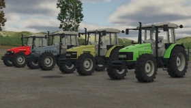 SDF Open Field Pack Tractors for FS25