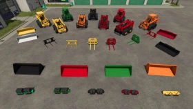 Skid Steer Loader 711 Pack for FS25