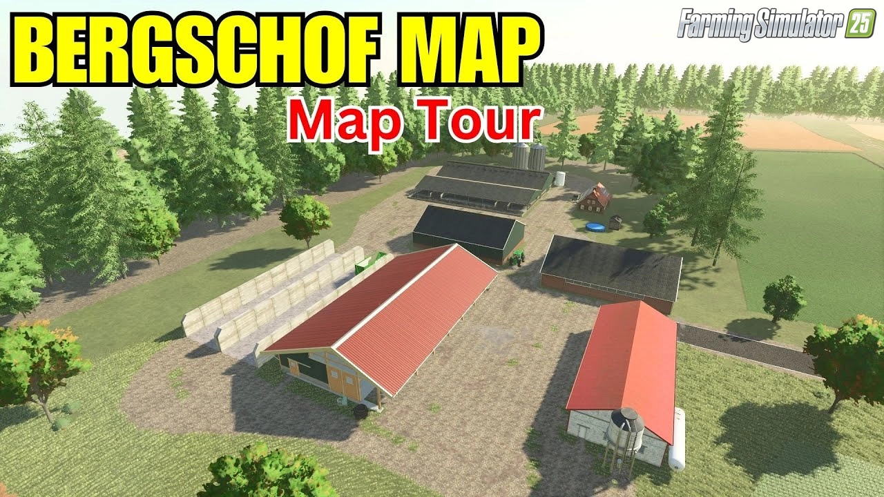 Bergschof Map v1.5 for FS25