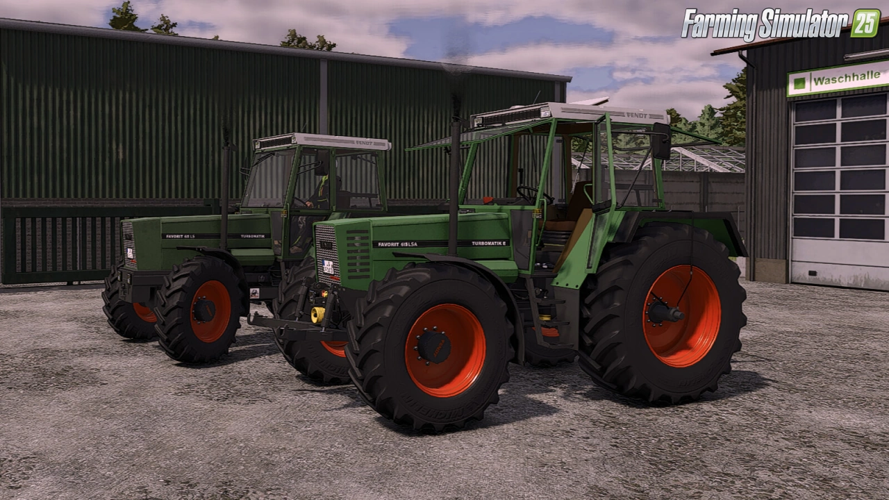 Fendt Favorit 600 LS/LSA Tractor v1.0 for FS25