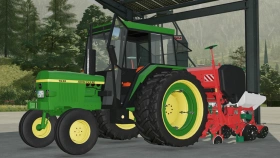 John Deere 1630 Tractor + Tools for FS25