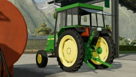 John Deere 1630 Tractor + Tools for FS25