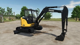 John Deere 50G Forestry Excavator for FS25
