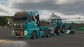 MAN TGX Semi-truck Pack for FS25