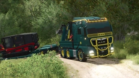 MAN TGX Semi-truck Pack for FS25