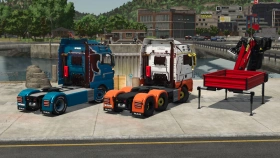 MAN TGX Semi-truck Pack for FS25