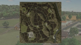 The Countryside Lands Map for FS25