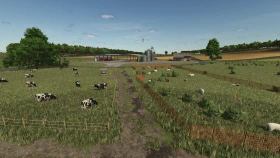 The Countryside Lands Map for FS25