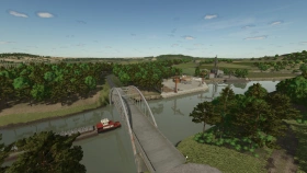 The Countryside Lands Map for FS25