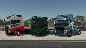 Volvo FH 16 Pack Trucks for FS25